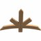 Ekena Millwork Alberta Smooth Timber Gable Bracket, Western Red Cedar, 36"W x 24"H x 1 1/2"D x 3 1/2"F, 16/12 Pitch GBW036X24X0204ALB00SWR - alternate 3